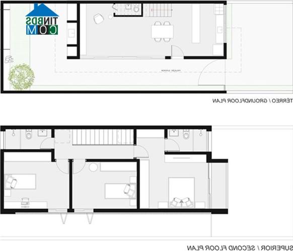 Ảnh Nhà hẹp 56m2 mà vẫn sang trọng, hiện đại