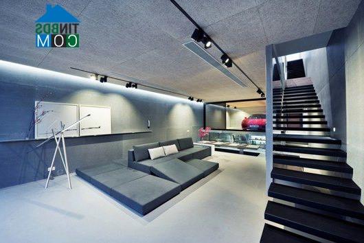 Ảnh Thiết kế nhà đẹp để khoe xe xịn