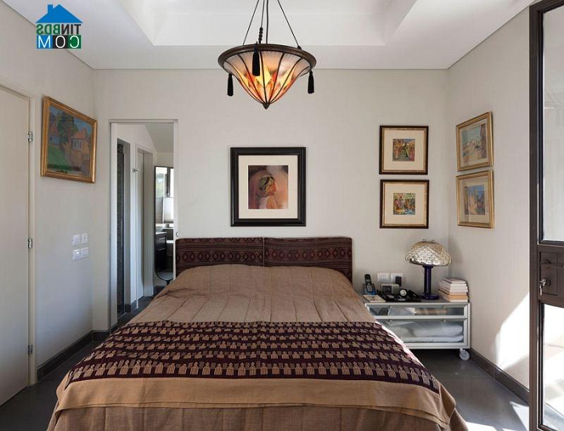 Ảnh Đồ mỹ nghệ làm bừng sáng căn penthouse tại Jerusalem