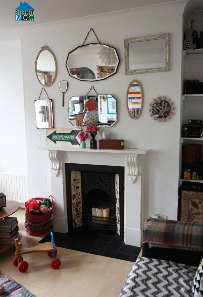 Ảnh Căn hộ tuyệt đẹp nhờ tận dụng đồ cũ