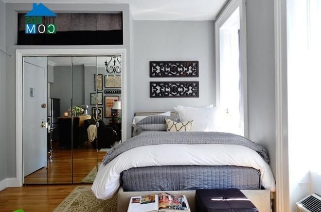 Ảnh Bố trí nội thất thông minh trong căn hộ khép kín 28m2