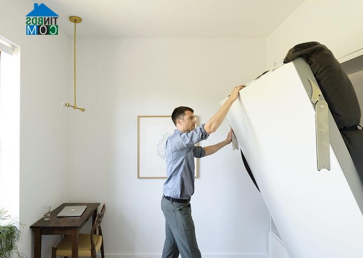 Ảnh Bố trí căn hộ 63m2 thoáng rộng với nội thất đa năng
