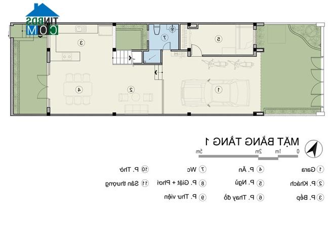 Ảnh Bài trí ngôi nhà thuận tiện để bố mẹ nuôi dạy con