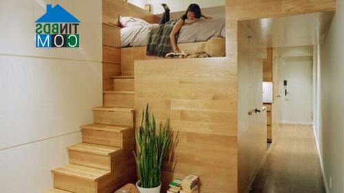 Ảnh Bài trí nội thất độc đáo cho ngôi nhà 46m2