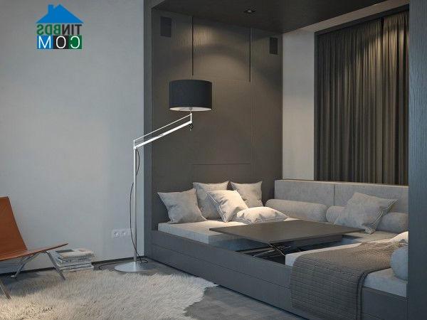 Ảnh Thiết kế căn hộ 33m2 độc đáo, tiện nghi