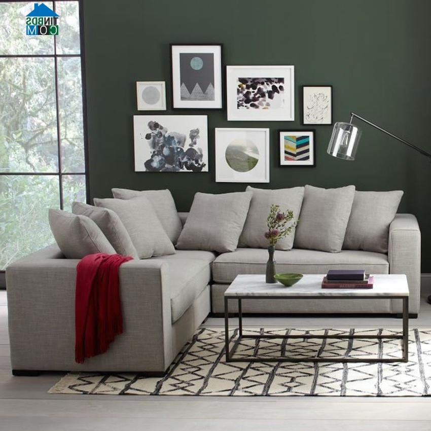 Ảnh Những mẫu ghế sofa nhiều khối cho phòng khách thêm hiện đại