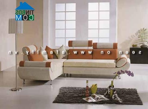 Bên cạnh sofa thẳng thì sofa góc cũng là sự lựa chọn tối ưu cho nhà hẹp