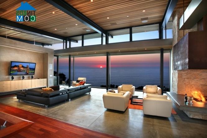 Ảnh Ngắm những phòng khách có góc view đẹp mê hồn