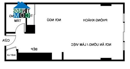 Ảnh Bài trí căn hộ 48m2 với gam màu rực rỡ