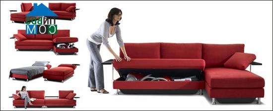 Ảnh Cách chọn sofa đa năng cho nhà chật