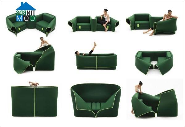 Ảnh Ảo thuật với sofa