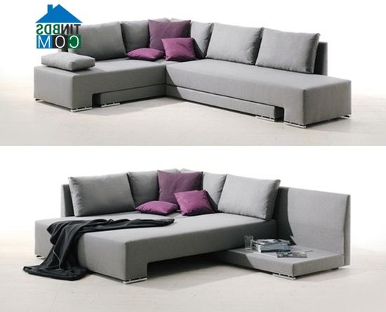 Ảnh Cách chọn sofa đa năng cho nhà chật