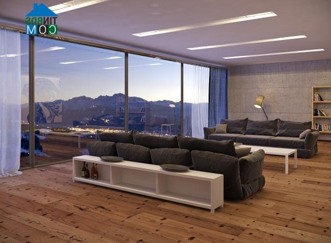 Ảnh Ngắm những phòng khách có góc view đẹp mê hồn