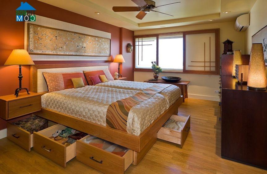 Image ảnh Cách “giấu đồ” trong phòng ngủ nhỏ