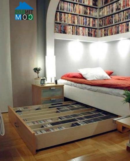 Ảnh Phòng ngủ vẫn đẹp trong nhà chật