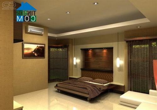 Ảnh Phòng ngủ biến hóa với ánh đèn