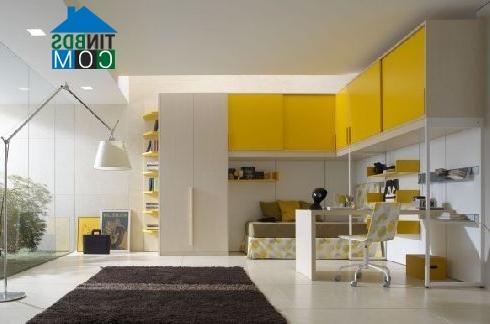 Ảnh Phối màu cực đỉnh cho phòng ngủ