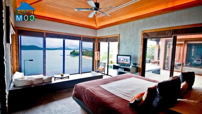 Ảnh Những phòng ngủ sát bể bơi độc đáo