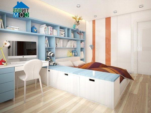 Ảnh Nhà thêm tươi mới với điểm nhấn sắc màu