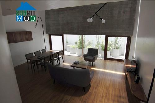Ảnh Xây nhà xanh mướt chống gió Lào