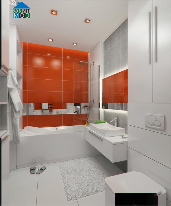 Ảnh Thiết kế nội thất hợp lý cho căn hộ 47m2
