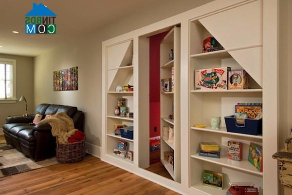 Ảnh Độc đáo thiết kế phòng bí mật ẩn sau đồ nột thất