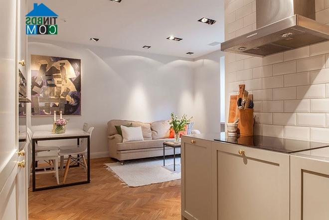 Ảnh Căn hộ 34 m2 vẫn đủ riêng tư