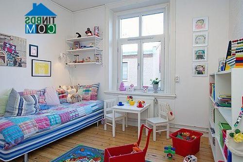 Ảnh Bài trí căn hộ chung cư 78m2 có hai phòng ngủ