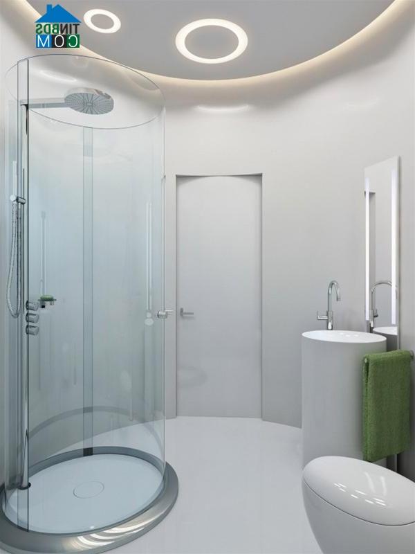 Ảnh Căn hộ đẹp sang trọng, tinh tế với màu trắng