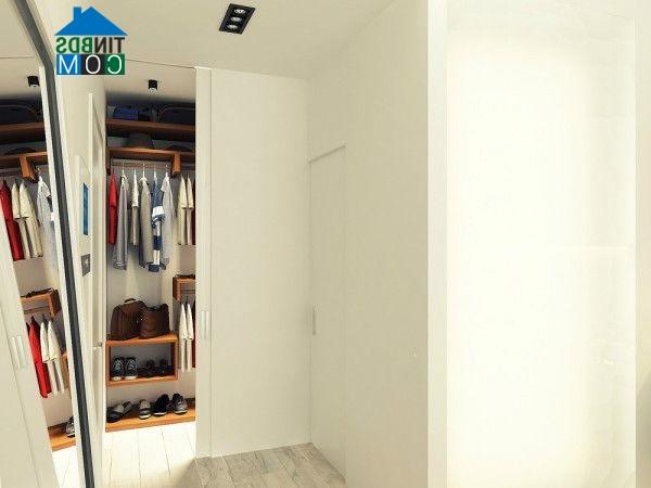 Ảnh Bài trí căn hộ 29m2 sang trọng với gam màu nhã nhặn