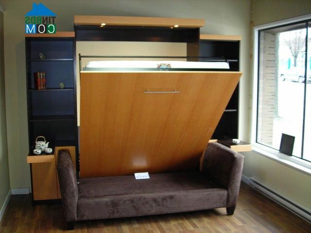 Ảnh Bài trí nhà nhỏ xinh với giường gập