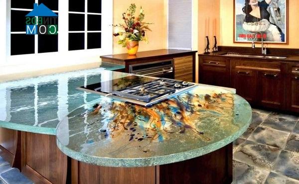 Ảnh Thủy tinh nhiều màu- đồ trang trí nhà đẹp hút mắt