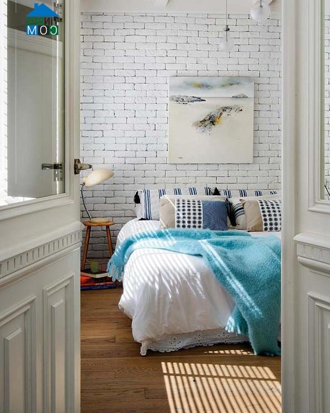 Ảnh Nội thất trắng cho nhà nhỏ sành điệu