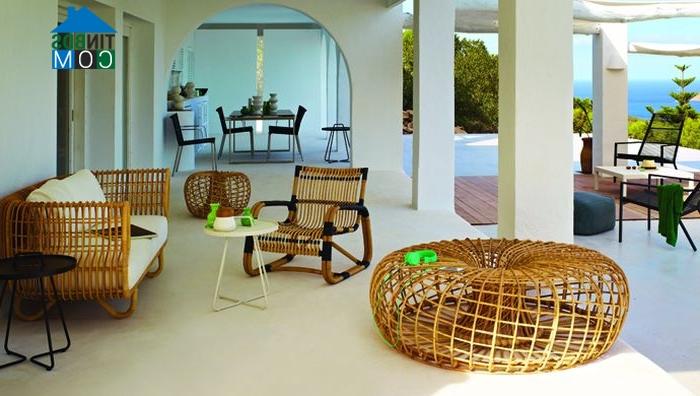 Ảnh Nội thất mây tre đan- nâng tầm tinh tế cho không gian sống