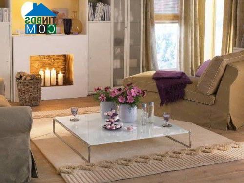 Ảnh Bàn kiểu Nhật cho phòng khách thanh lịch