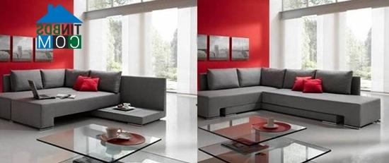 Ảnh Cách chọn sofa đa năng cho nhà chật