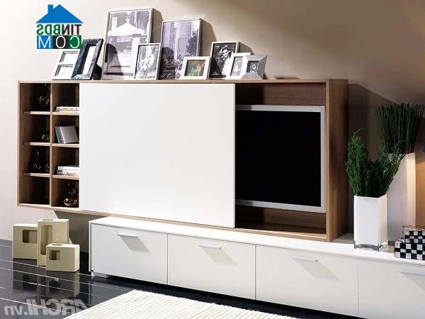 Ảnh Bí quyết decor góc ti vi đẹp cho phòng khách