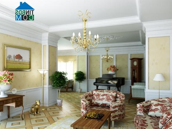 Ảnh Những phòng khách theo xu hướng hoài cổ