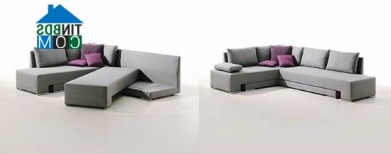 Ảnh Cách chọn sofa đa năng cho nhà chật