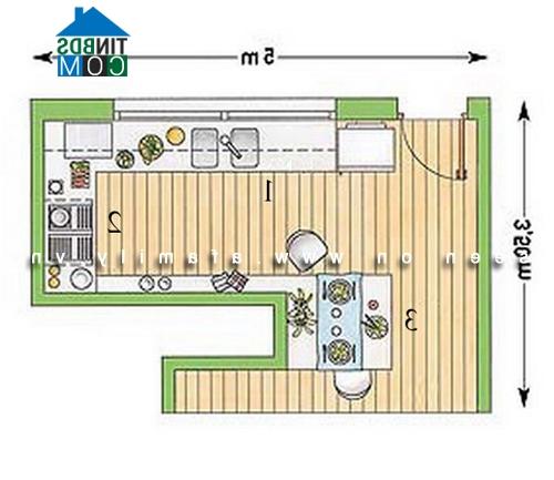 Ảnh Bài trí cho 5 căn bếp có hình dáng... "bất thường" (P1)