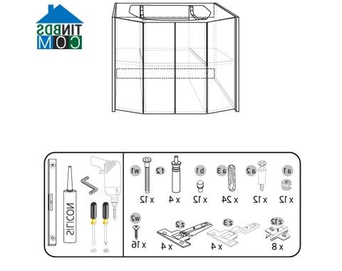 Ảnh Hướng dẫn lắp đặt tủ chậu phòng tắm