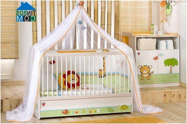 Ảnh Mua cũi gỗ cho bé và 4 lưu ý quan trọng