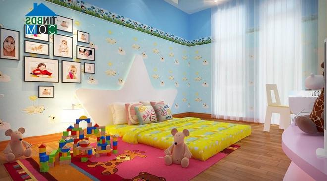 Ảnh Căn phòng vui nhộn, quà 1/6 bất ngờ cho con yêu!
