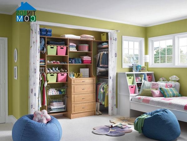 Ảnh Những mẫu tủ đa dụng khiến bé thích mê