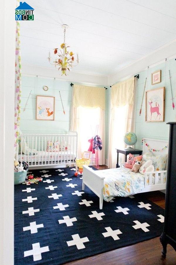Ảnh Phòng ngủ 15m2 tuyệt đẹp của 2 "nàng công chúa"
