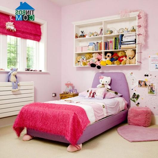 Ảnh Bài trí hợp lý các vật dụng trong phòng ngủ của bé