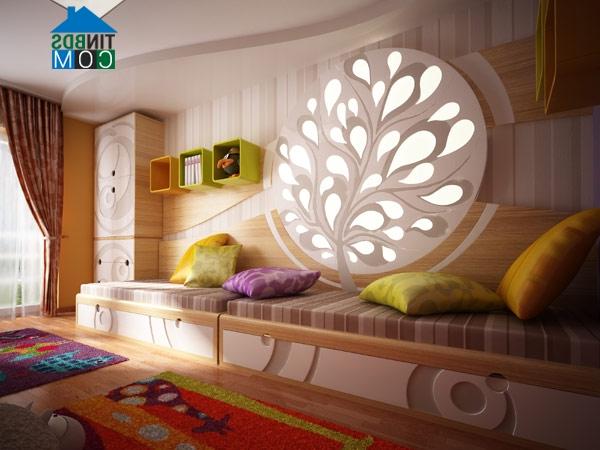 Ảnh Sống động và đầy màu sắc với các mẫu phòng ngủ trẻ em
