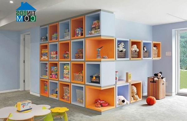 Ảnh Bí quyết phân chia không gian khi nhà có trẻ