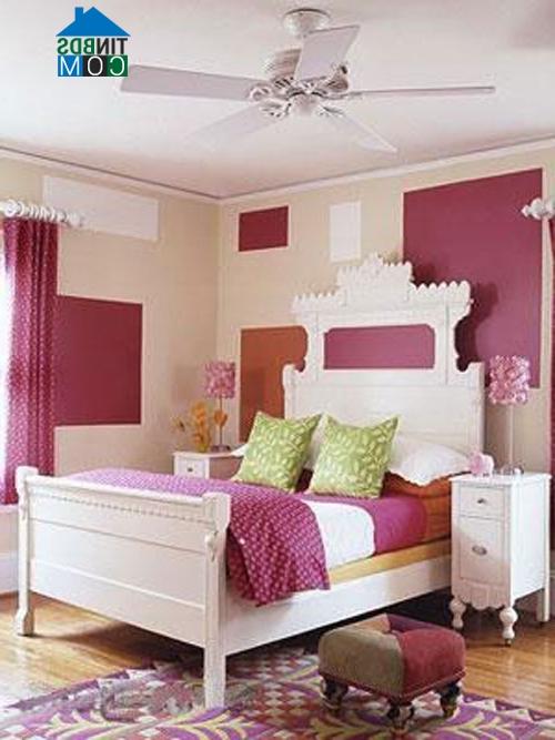 Ảnh Sắc hồng xinh cho căn phòng của bé