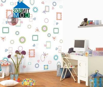Ảnh Những bức tường cực yêu cho căn phòng của bé